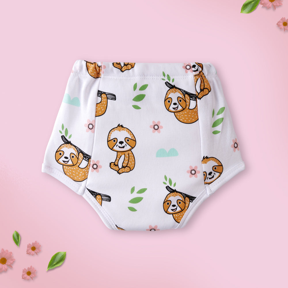 Sloth (Pack of 2)  - Ultra Undies - Baby Padded Underwear