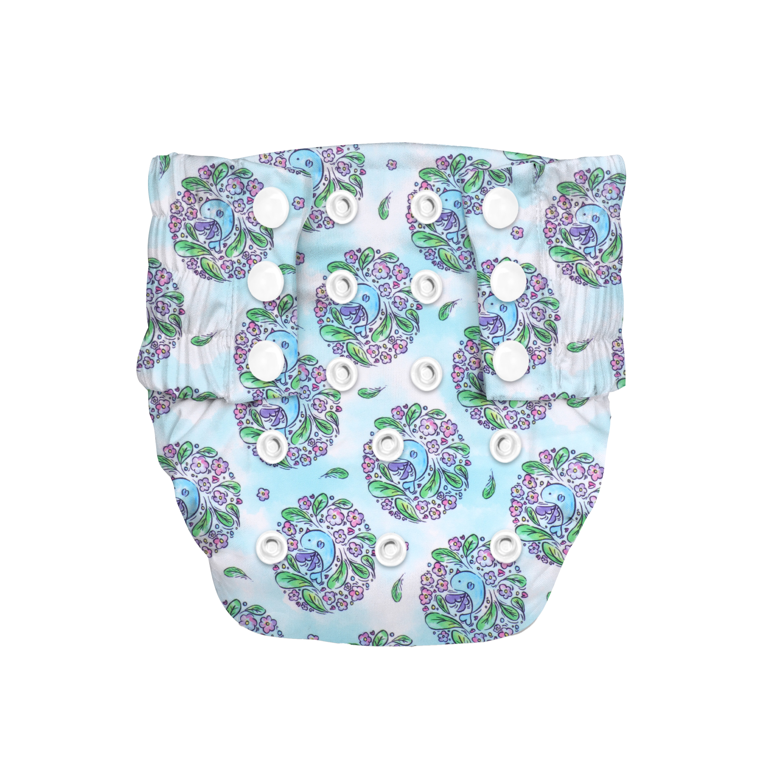 Newborn Cloth Diaper 2.0 with 1 cotton Insert (2 kg - 5 kg)