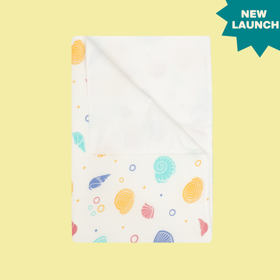 SeaShell Muslin Dry Sheet