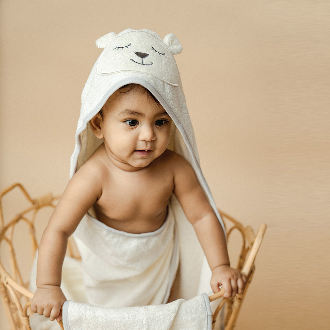 Hooded Terry Towels for Babies and Kids