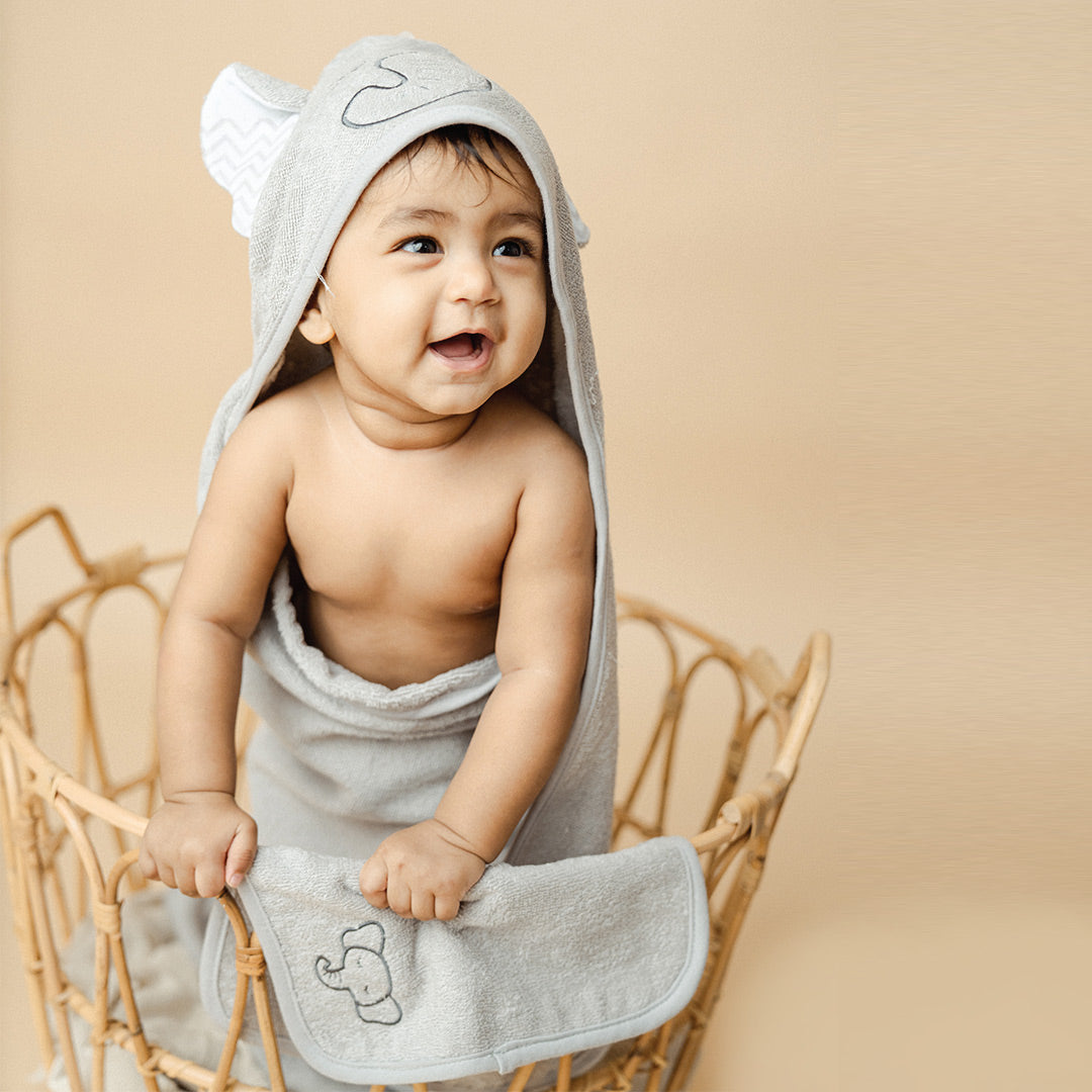 Hooded Terry Towels for Babies and Kids