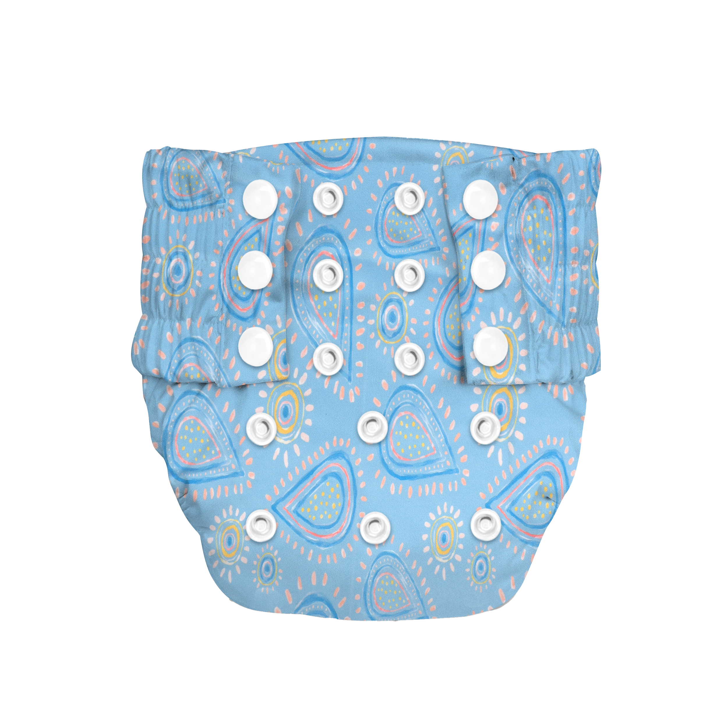 Newborn Cloth Diaper 2.0 with 1 cotton Insert (2 kg - 5 kg)