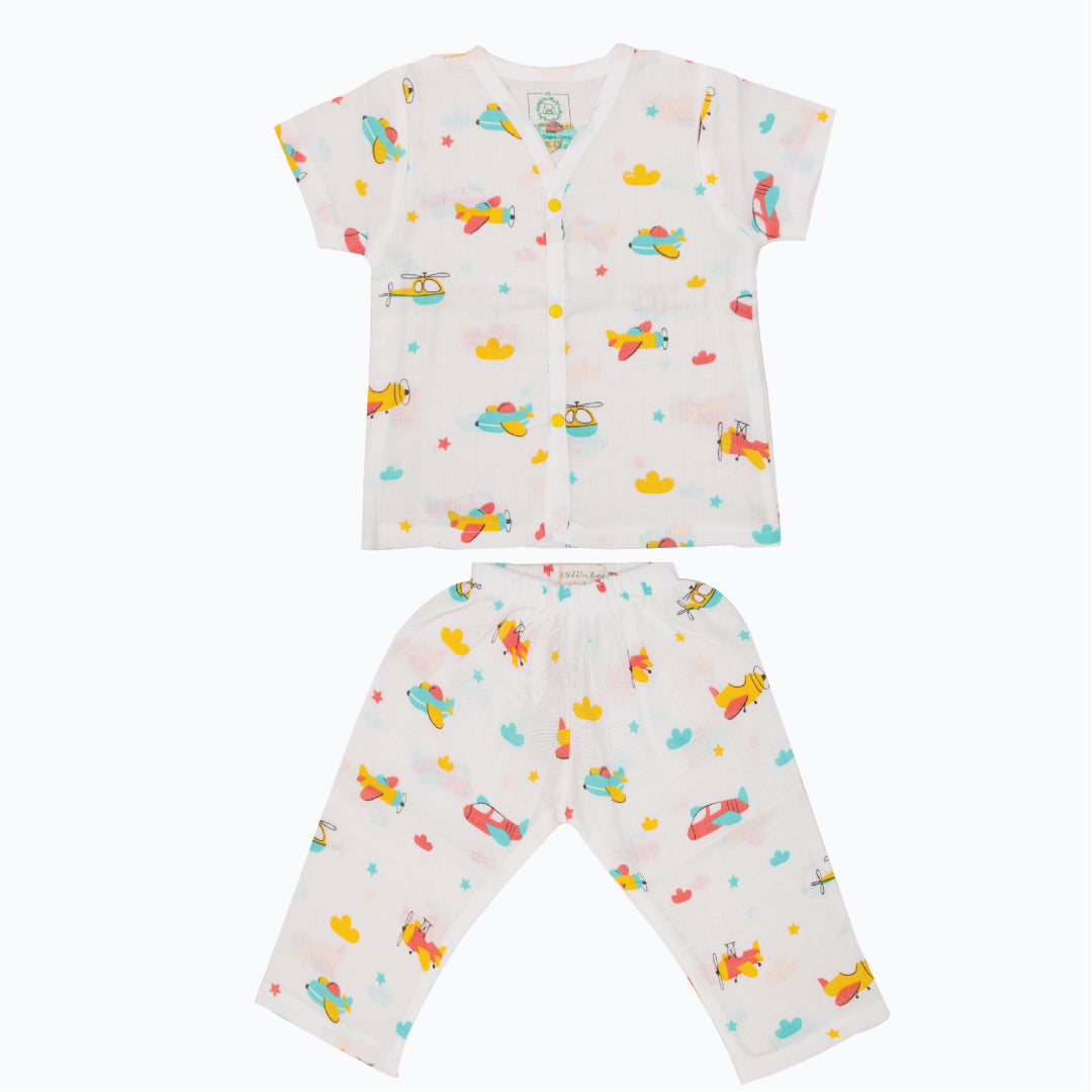 Muslin Sleep Suit for babies and kids (Unisex)