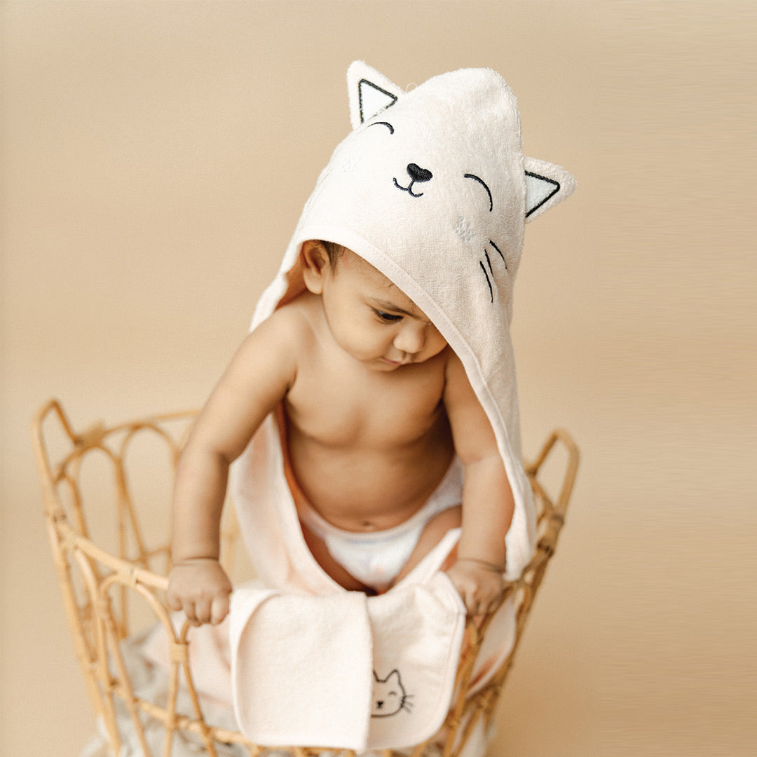 Hooded Terry Towels for Babies and Kids