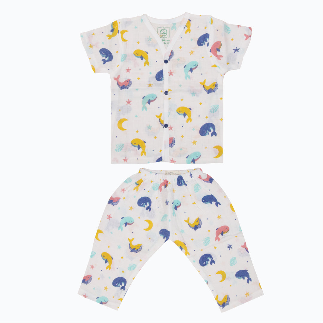 Muslin Sleep Suit for babies and kids (Unisex)