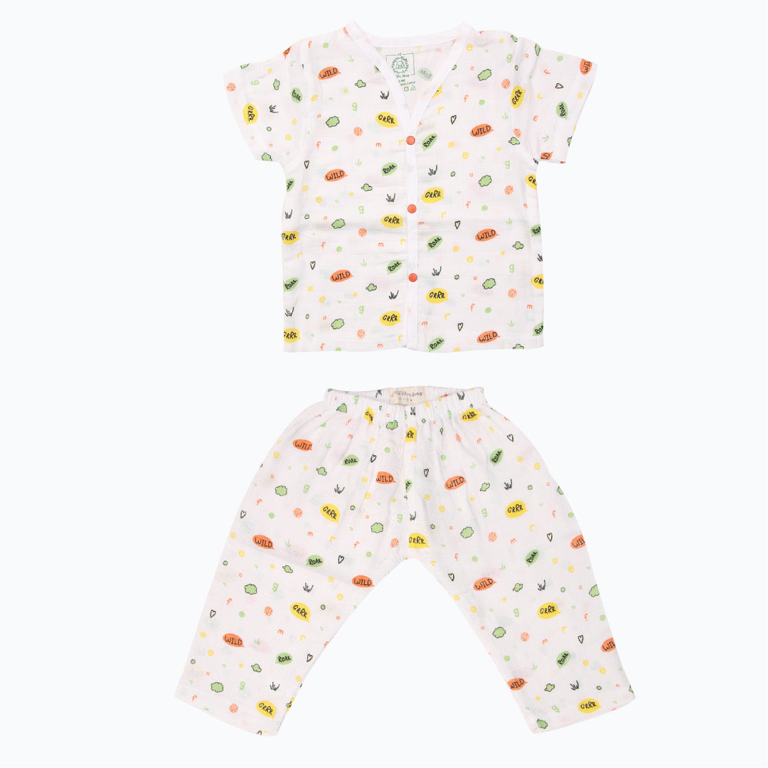 Muslin Sleep Suit for babies and kids (Unisex)