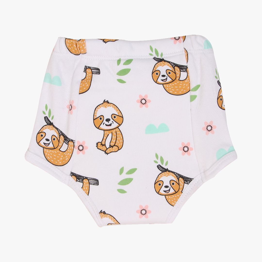 Sloth (Pack of 2)  - Ultra Undies - Baby Padded Underwear