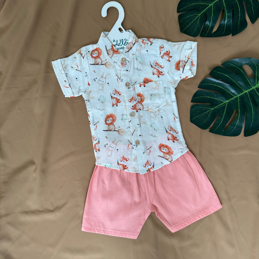 Little Carnival - Muslin Top and Shorts for kids