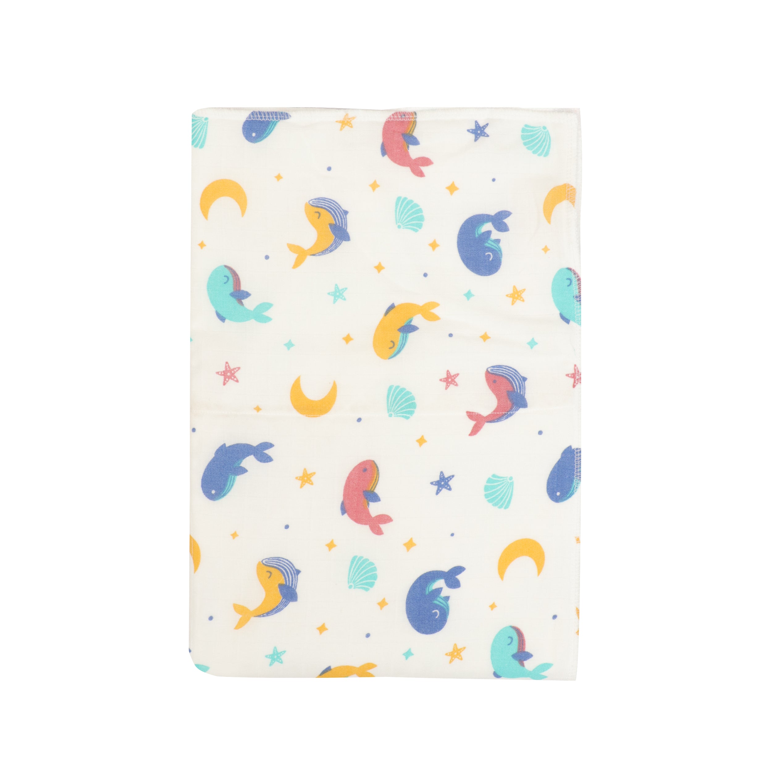 Whale Star Muslin Dry Sheet