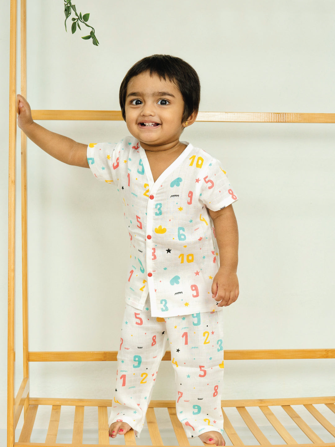 Counting Planes (Pack of 2) - Muslin Sleep Suit for babies and kids (Unisex)