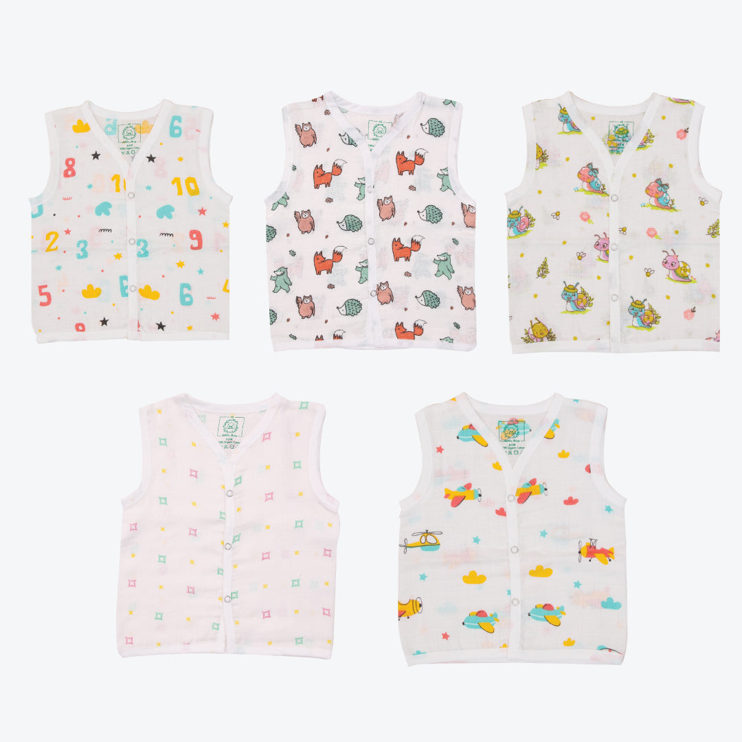 Baby Velour 5 Piece Gift Set - Baby Sleepsuit - Baby Clothing