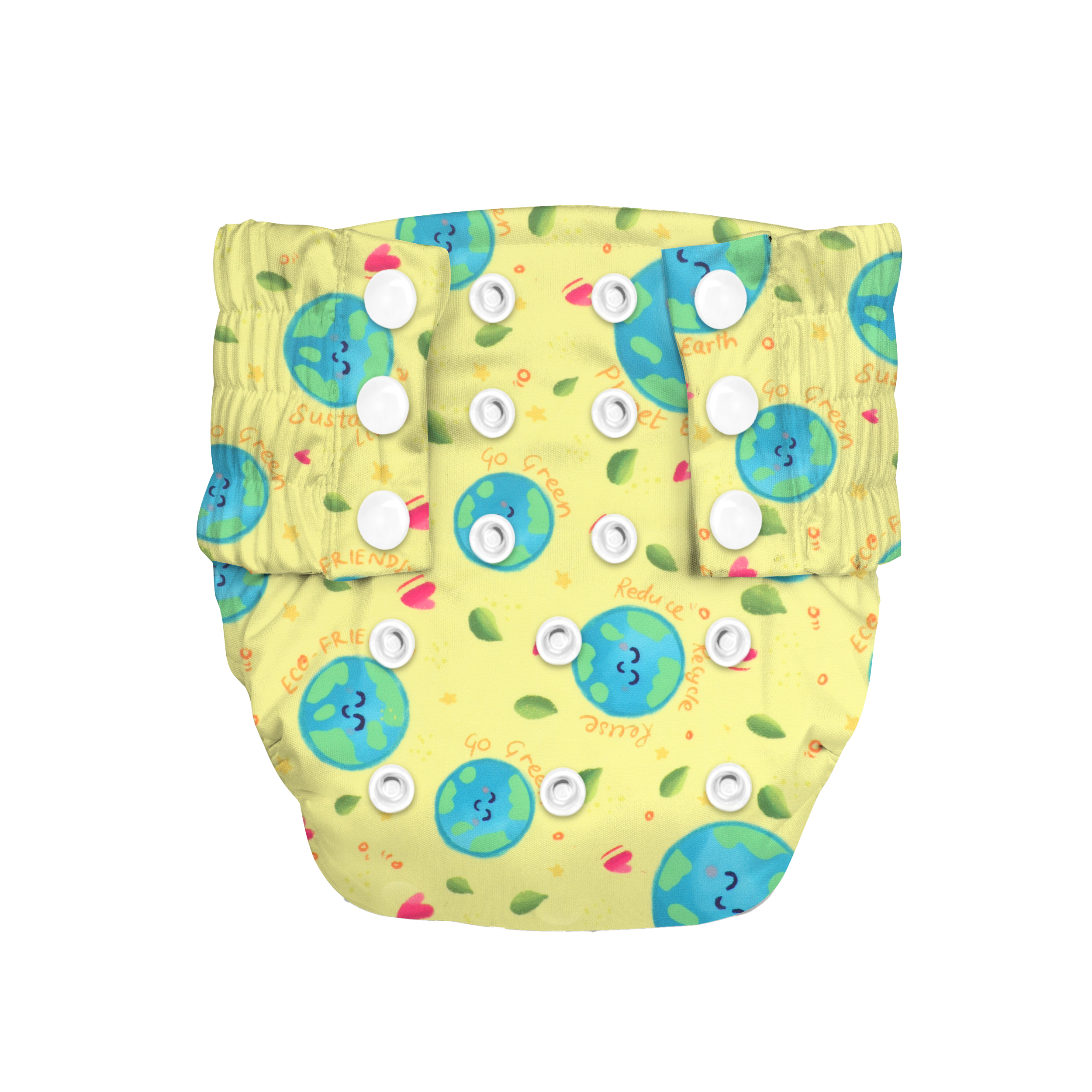 Newborn Cloth Diaper 2.0 with 1 cotton Insert (2 kg - 5 kg)