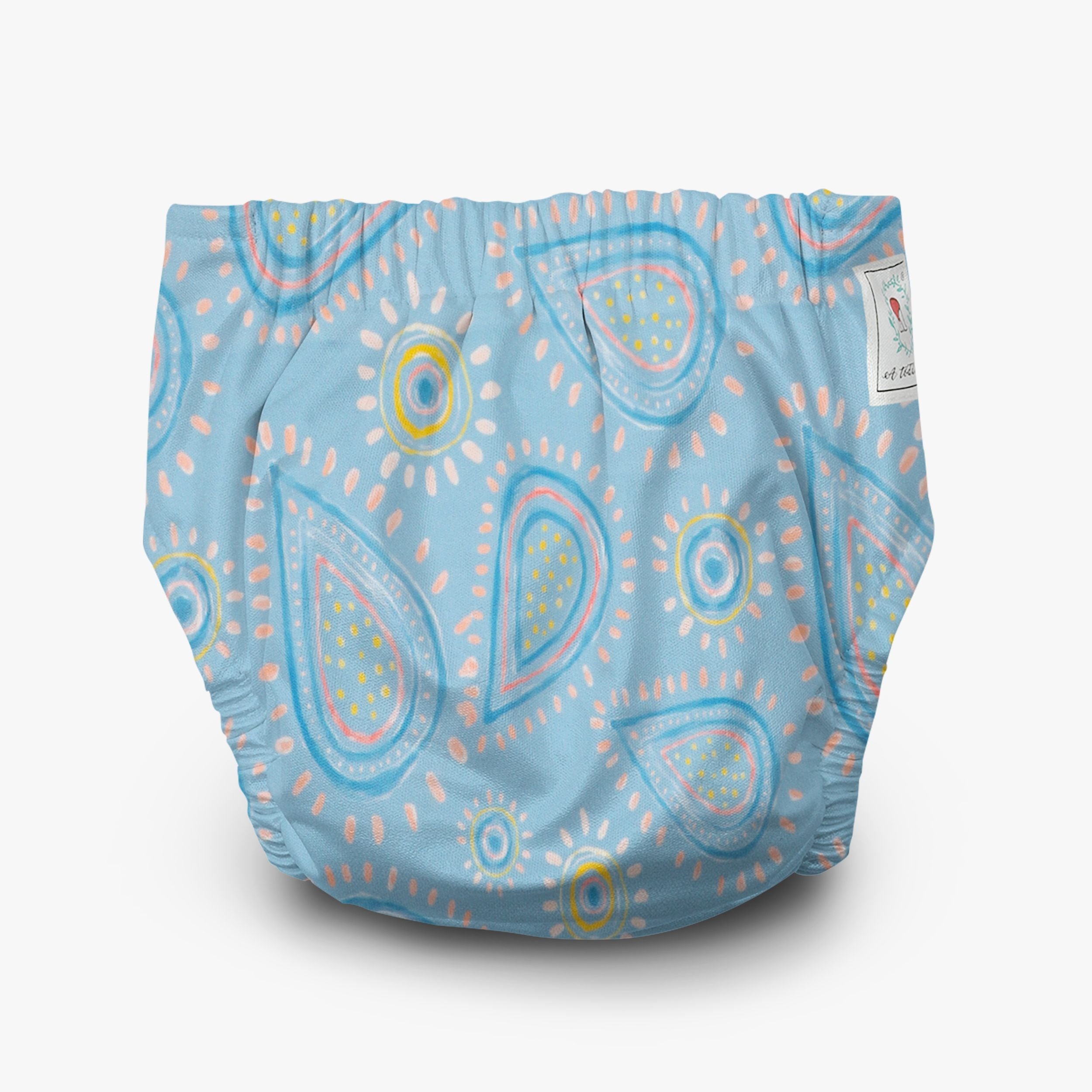 Baby Ultra Cloth Diaper Floral Paisley (6kgs-15kgs) 
