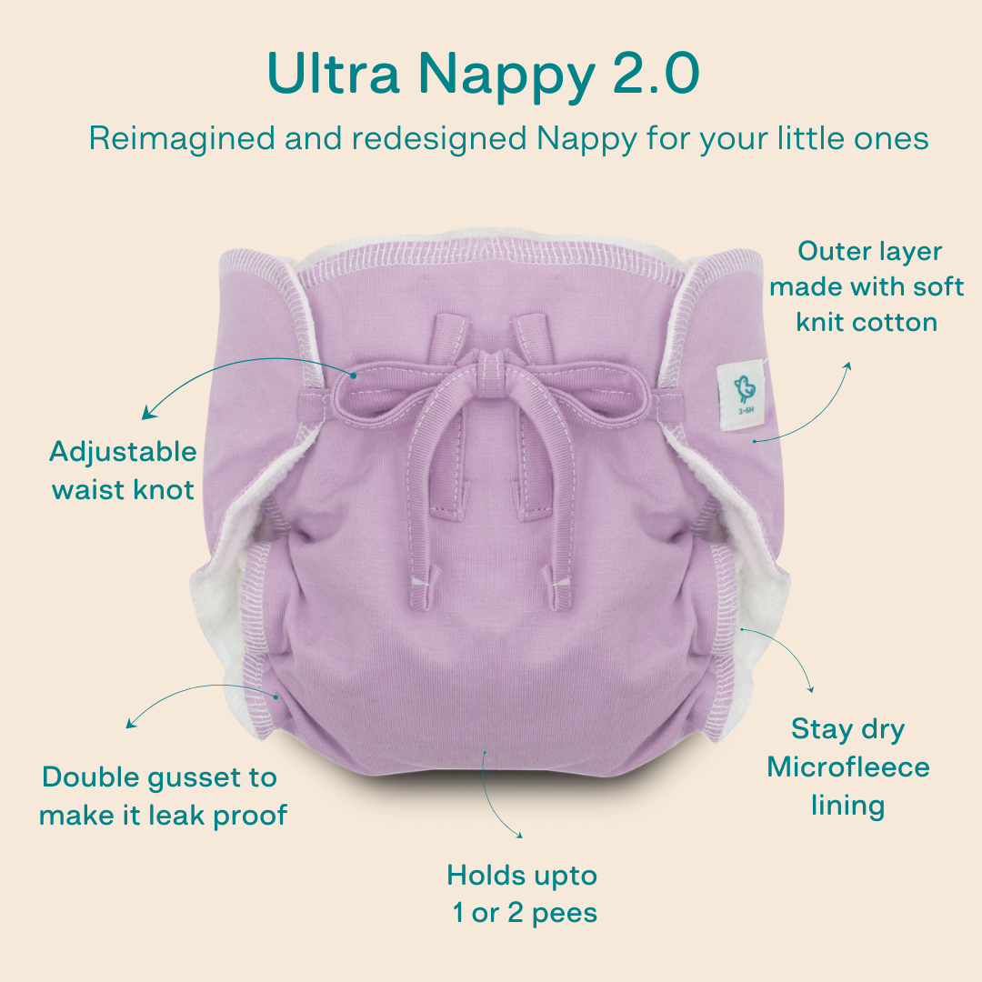 Trio On A Roll - Ultra Nappies 2.0 (Pack of 3)