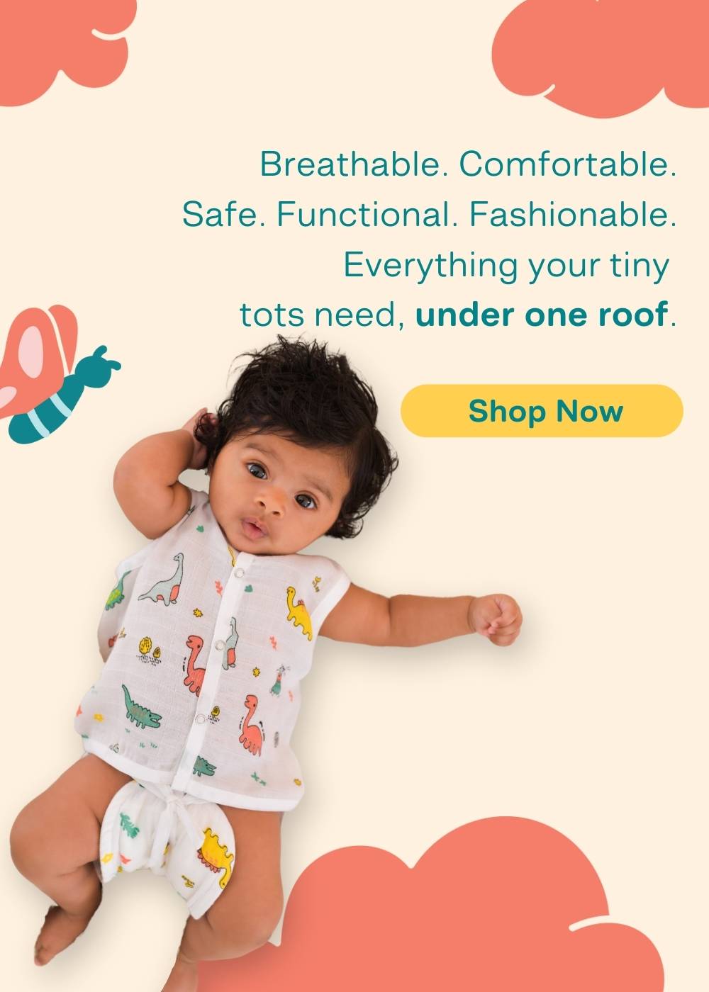 India's most trusted Sustainable Baby Muslin Essentials Brand
