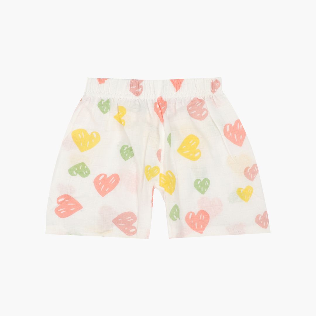 Little Love Notes - Dyed Muslin Jabla and Shorts for Babies and Toddlers