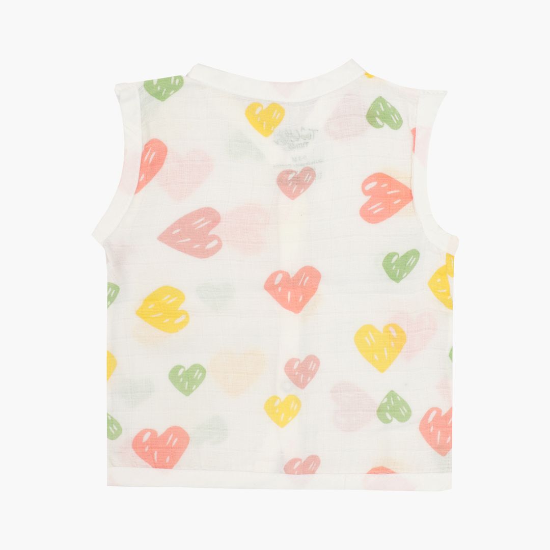 Little Love Notes - Dyed Muslin Jabla and Shorts for Babies and Toddlers