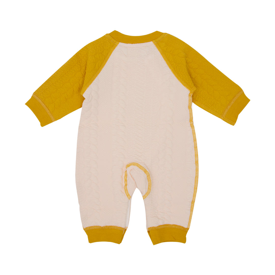 Mustard Tiny Roars - Full sleeve Bodysuit