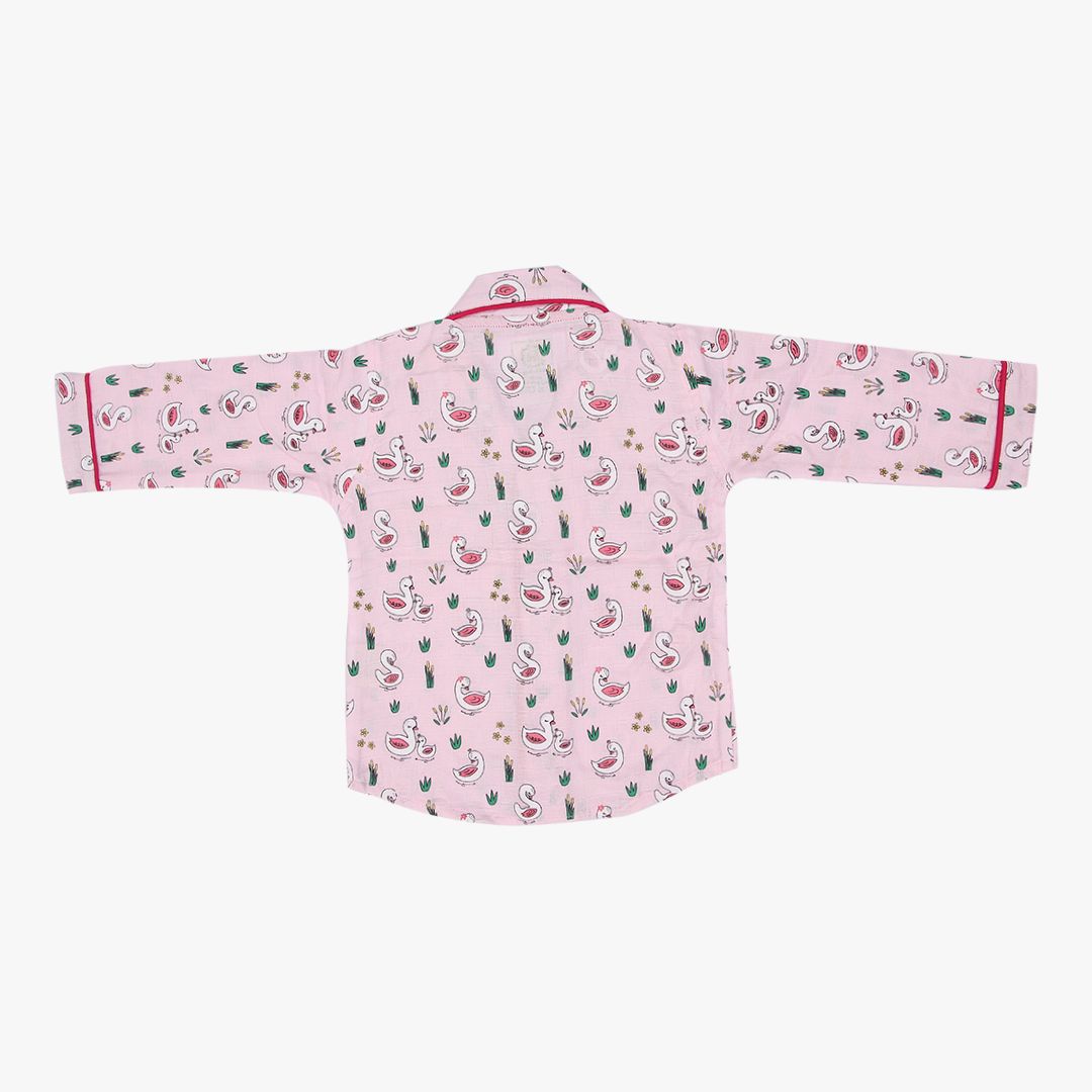 Muslin Full Sleeve Sleep Suit for babies and kids - Unisex