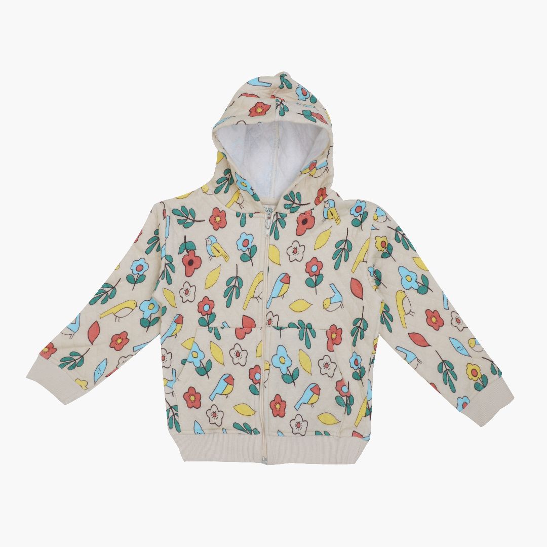 Cuddle Monster - Quilted Hoodie Sweatshirts for kids