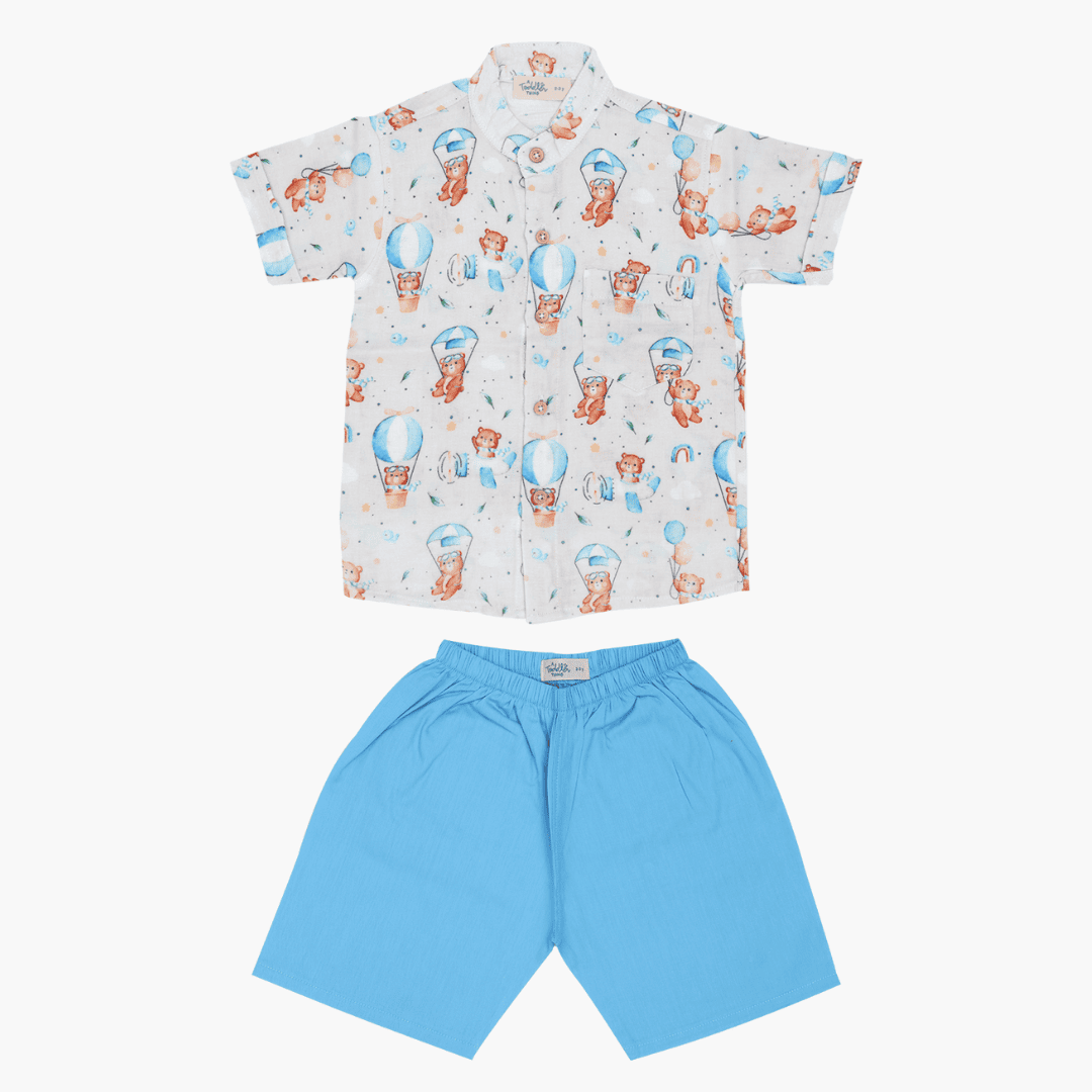 Little Carnival - Muslin Top and Shorts for kids