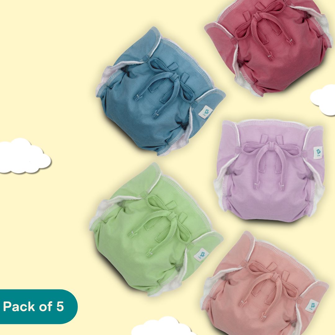 Bundle of Bottoms - Ultra Nappies 2.0 (Pack of 5)