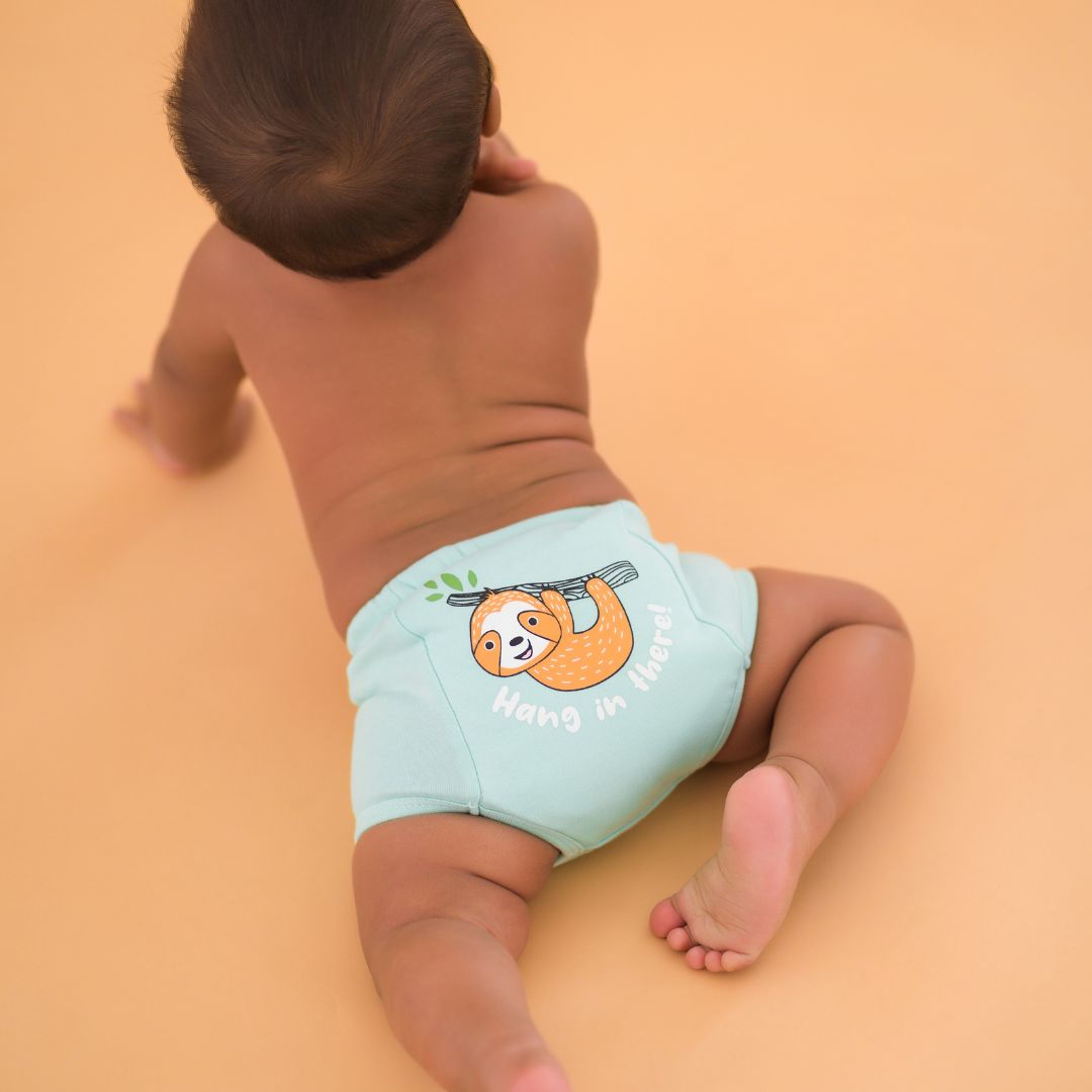 Sloth (Pack of 2)  - Ultra Undies - Baby Padded Underwear