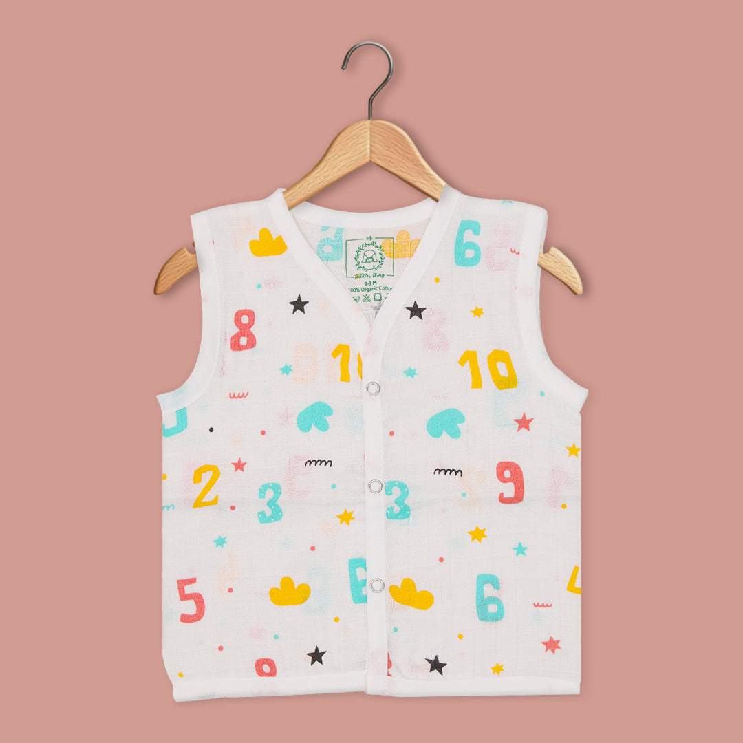 Count Down - Muslin Jabla and Shorts for Babies and Toddlers