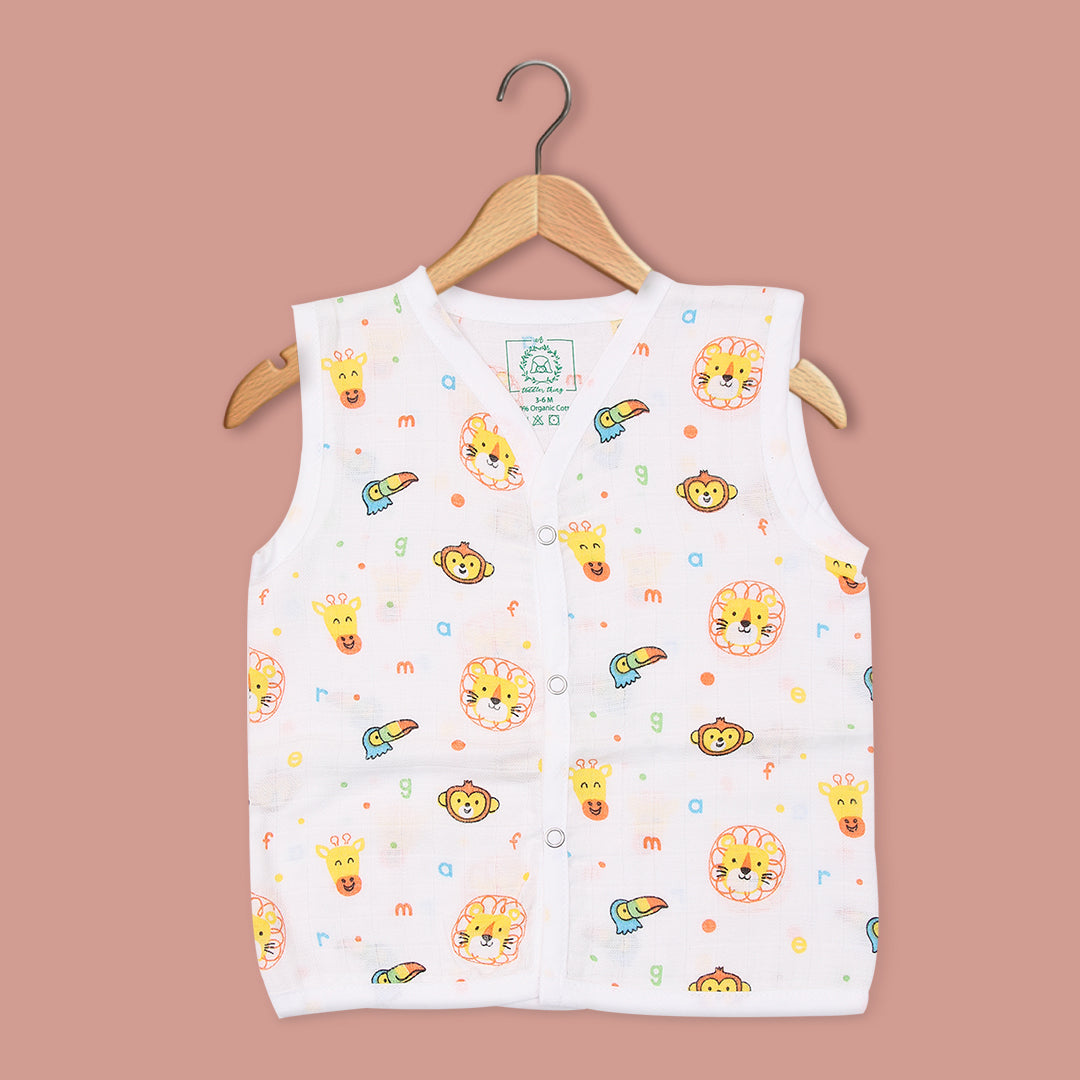 Jungle - Muslin Jabla and Shorts for Babies and Toddlers