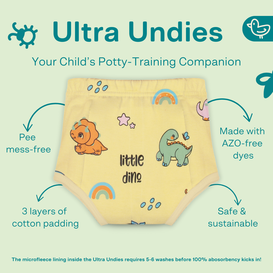 Snuggle Squad (Pack of 3) - Ultra Undies - Baby Padded Underwear