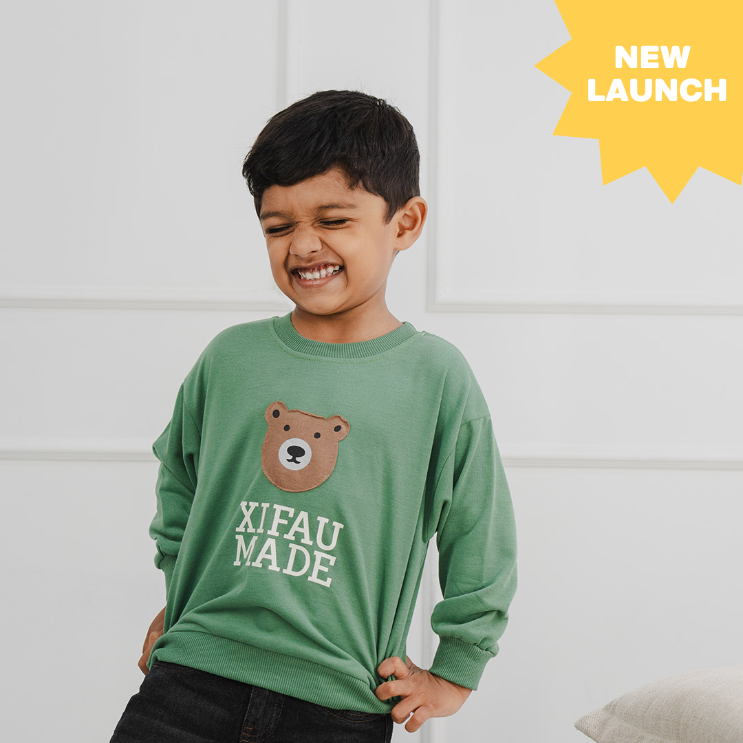 Green Pup Crew - Sweatshirts for kids