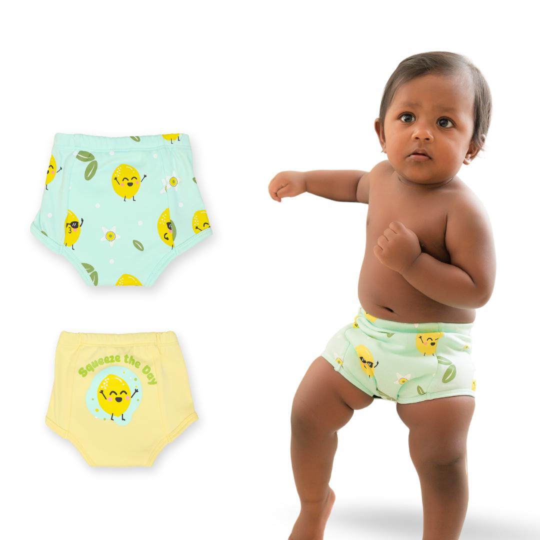 Lemon (Pack of 2)  - Ultra Undies - Baby Padded Underwear