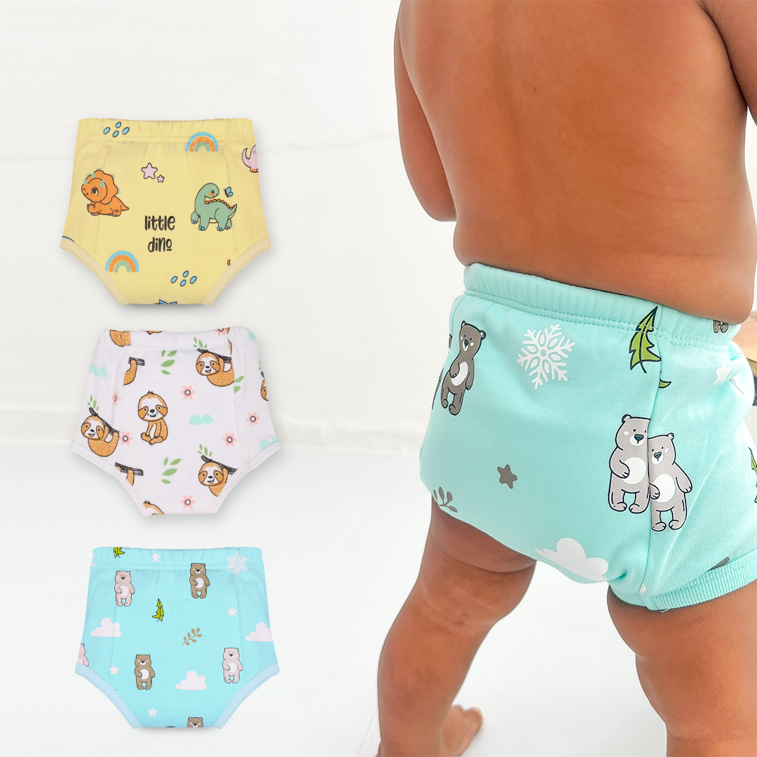 Snuggle Squad (Pack of 3) - Ultra Undies - Baby Padded Underwear