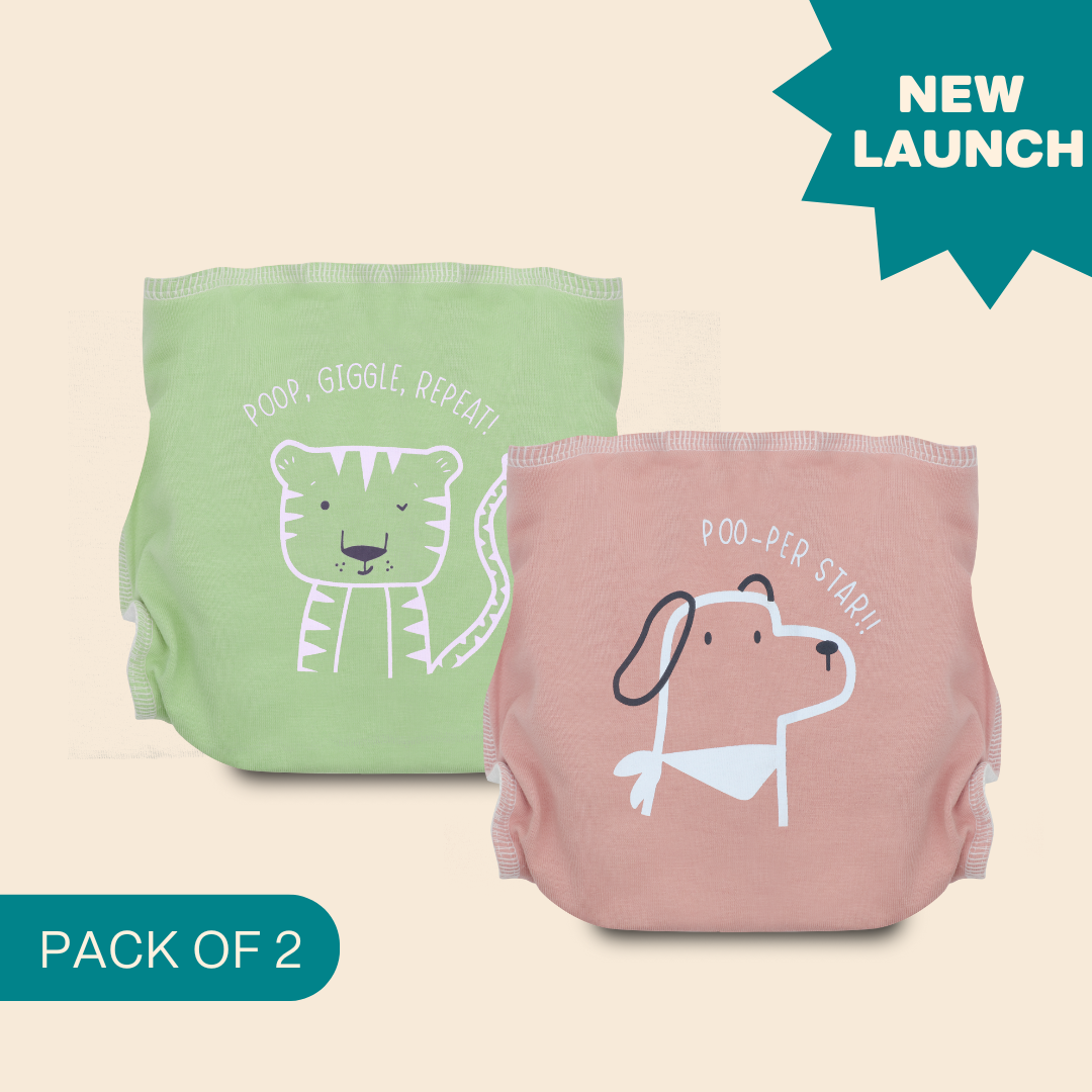 Poo & Roar - Ultra Nappies 2.0 (Pack of 2)