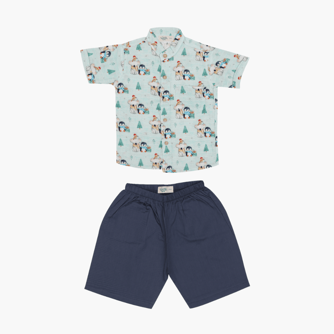 Fishing Fun - Muslin Top and Shorts for kids