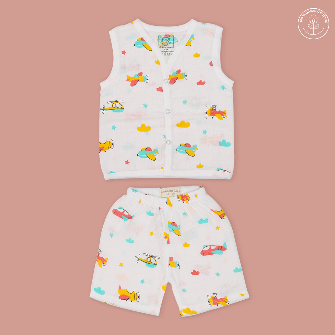 Air Hopper - Muslin Jabla and Shorts for Babies and Toddlers