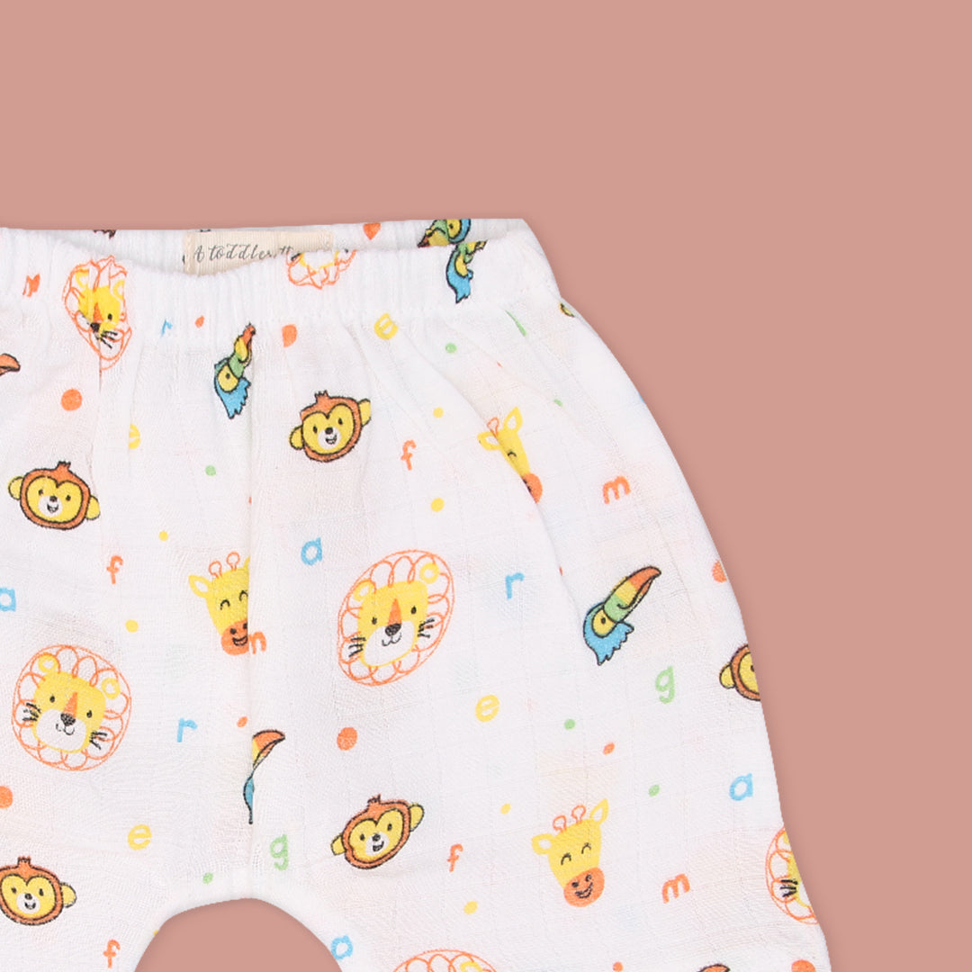 Jungle - Muslin Jabla and Shorts for Babies and Toddlers