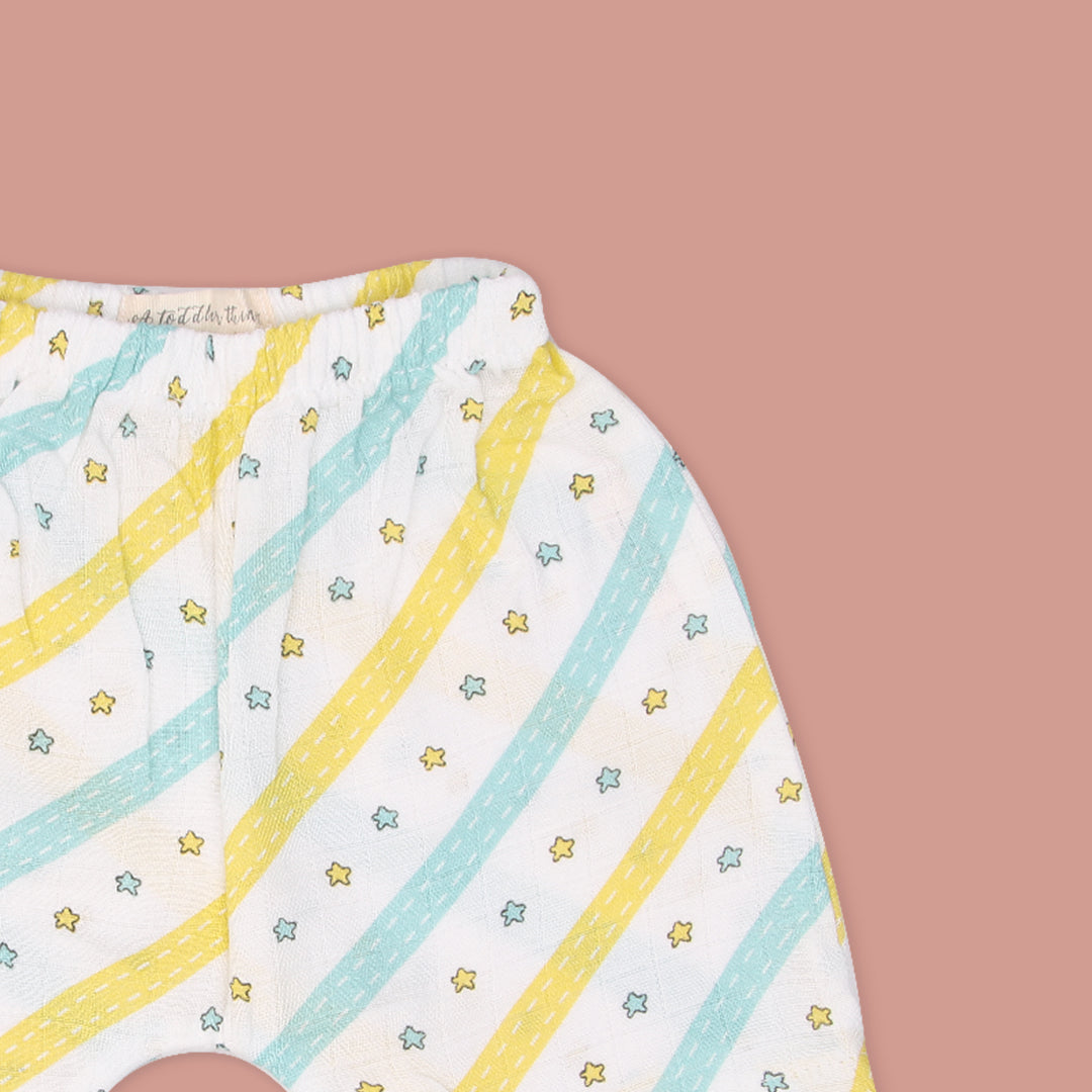 Twinkling Star - Muslin Jabla and Shorts for Babies and Toddlers