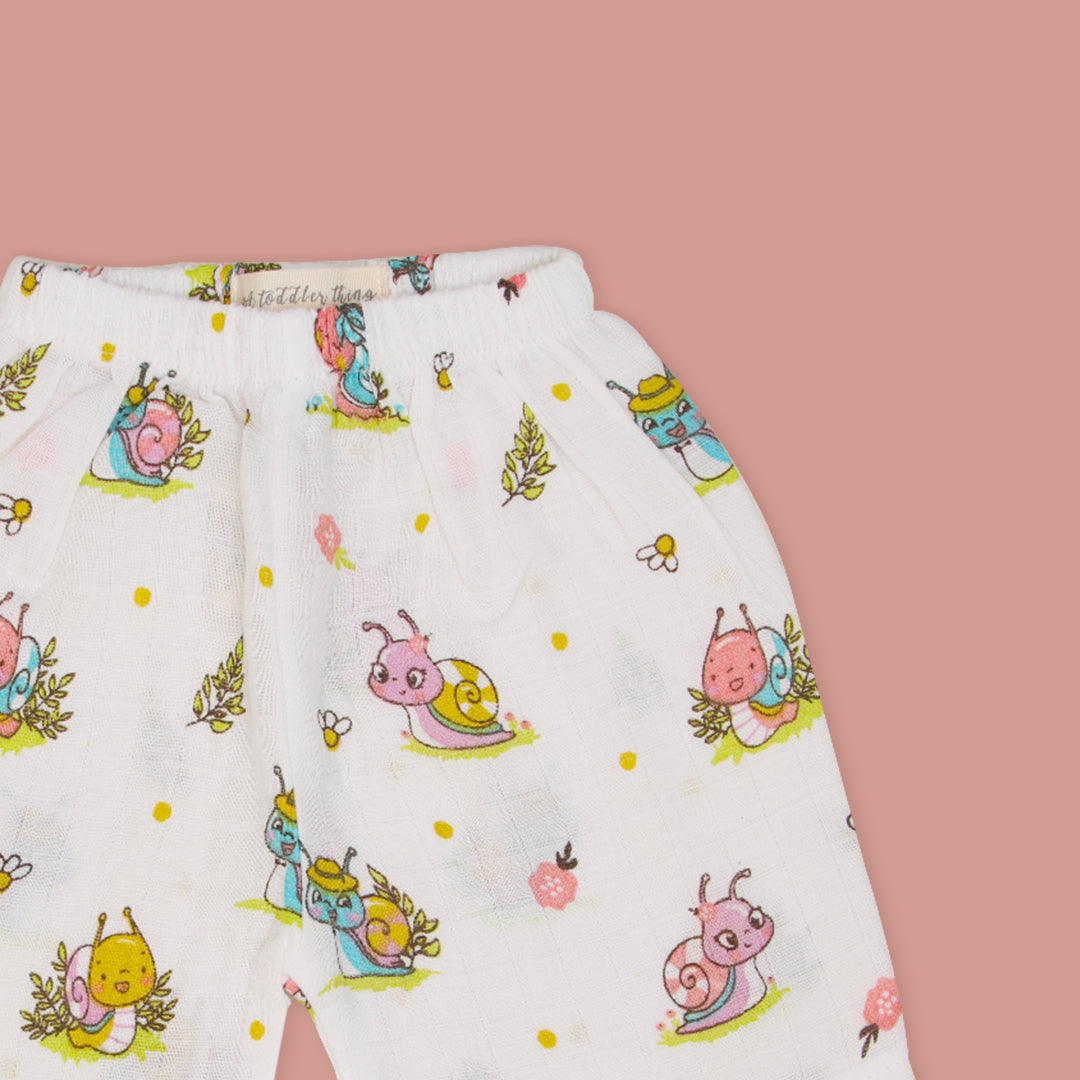 Snail Mail - Muslin Jabla and Shorts for Babies and Toddlers