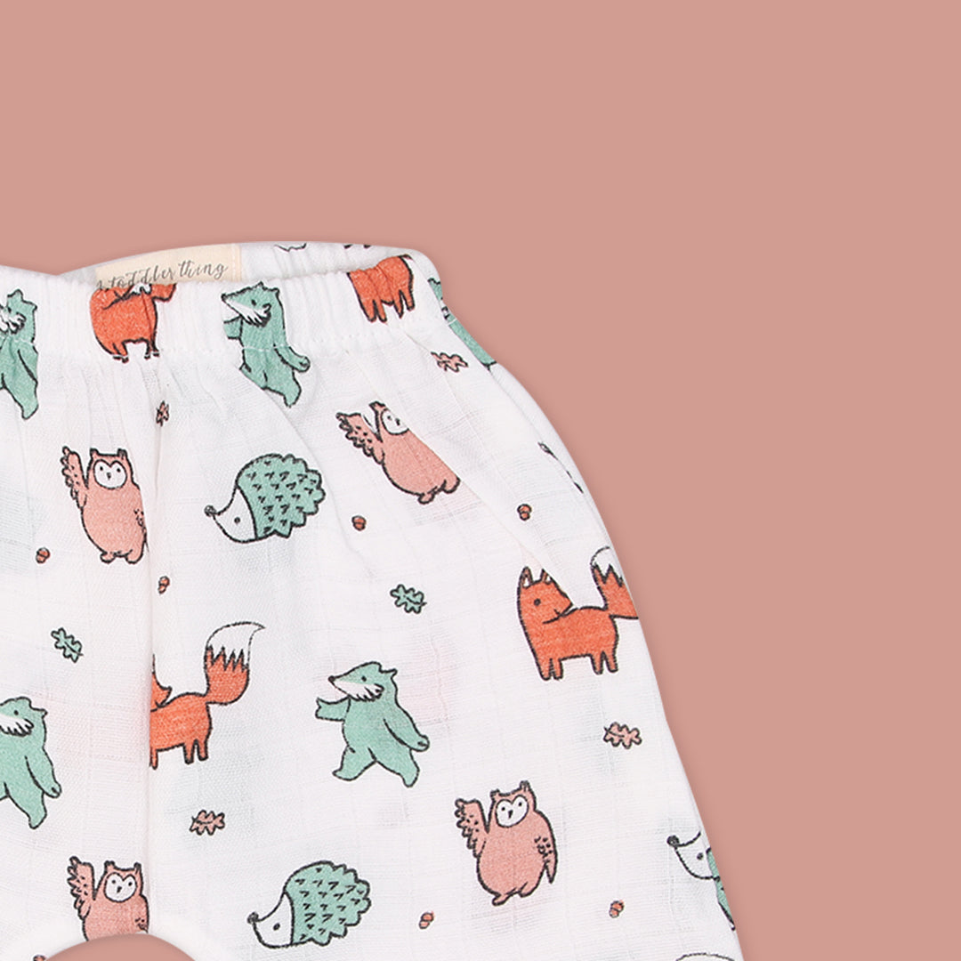 Woodlander - Muslin Jabla and Shorts for Babies and Toddlers